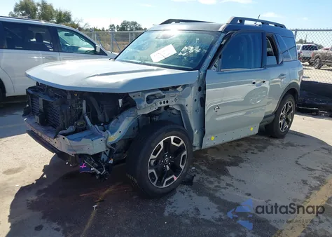 2024 Ford Bronco Sport Outer Banks z USA, uszkodzony, nr VIN 3FMCR9C64RRF45246